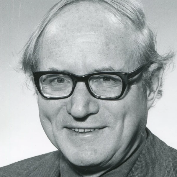 Portrait of Alex Macdonald, British Columbia Attorney General, photographed in 1972.